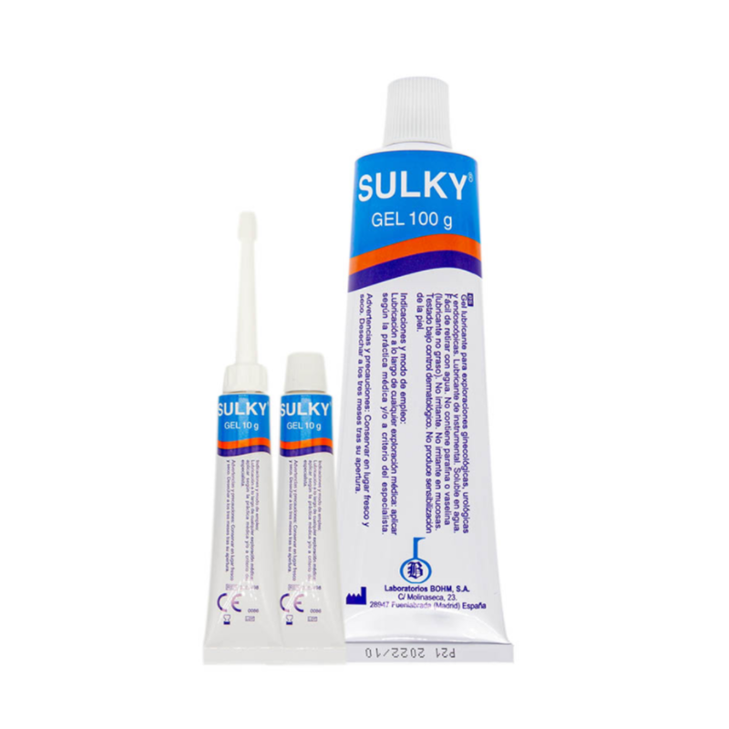 Ejecución Mejor transferir Gel lubricante hidrosoluble Sulky de 100g